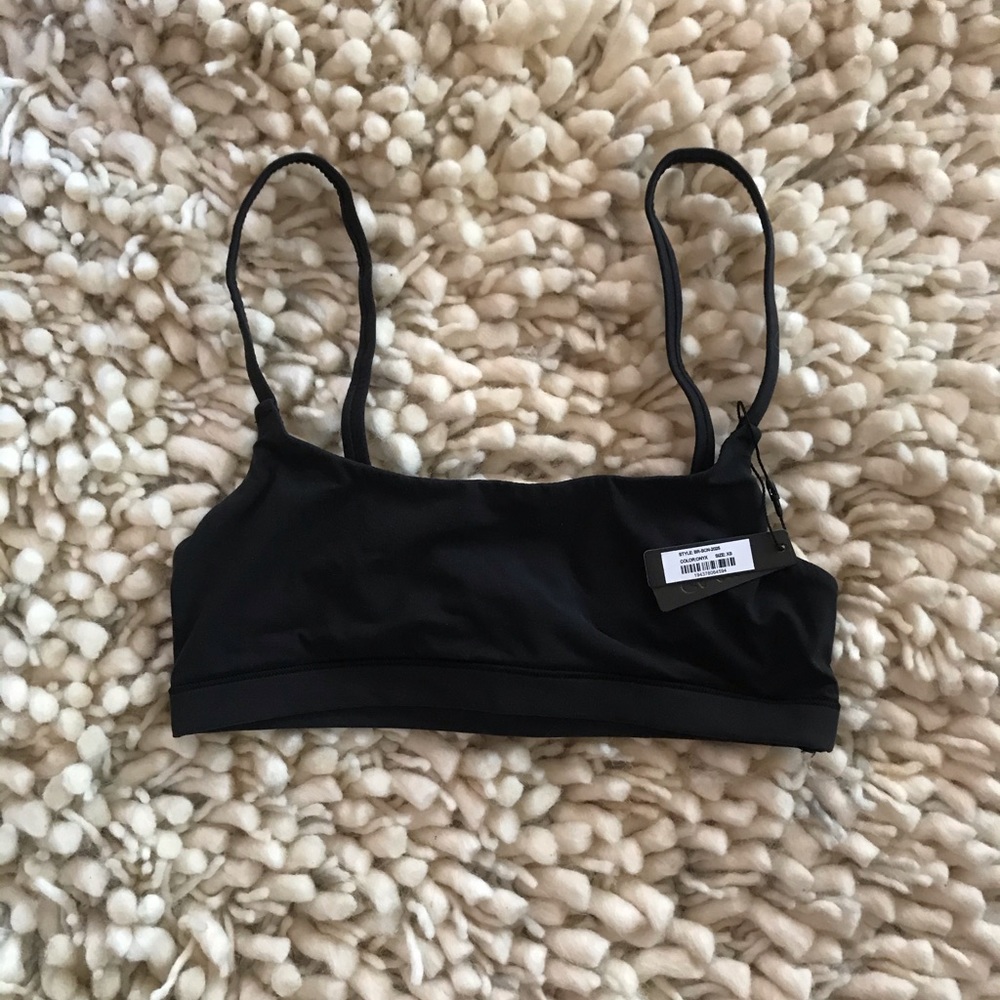 XX SOLD XX Skims || Scoop Neck Bralette - XS Onyx